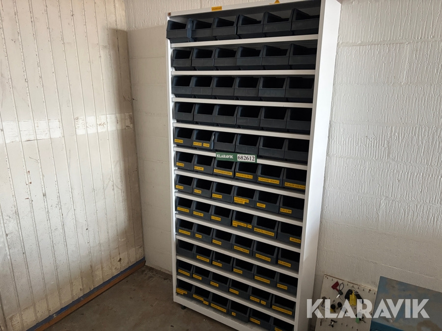 Reolsystem med kasser - Matériel de chantier: photos 1 Reolsystem med kasser - Matériel de chantier: photos 1