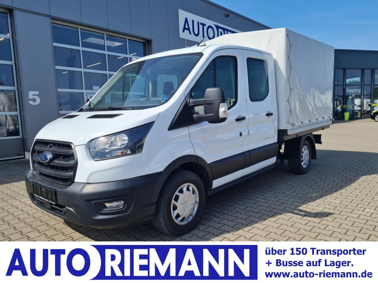 Ford Transit 350 Doka Plane L2 Trend KLIMA TEMPOMAT - Utilitaire plateau, Utilitaire double cabine: photos 1 Ford Transit 350 Doka Plane L2 Trend KLIMA TEMPOMAT - Utilitaire plateau, Utilitaire double cabine: photos 1