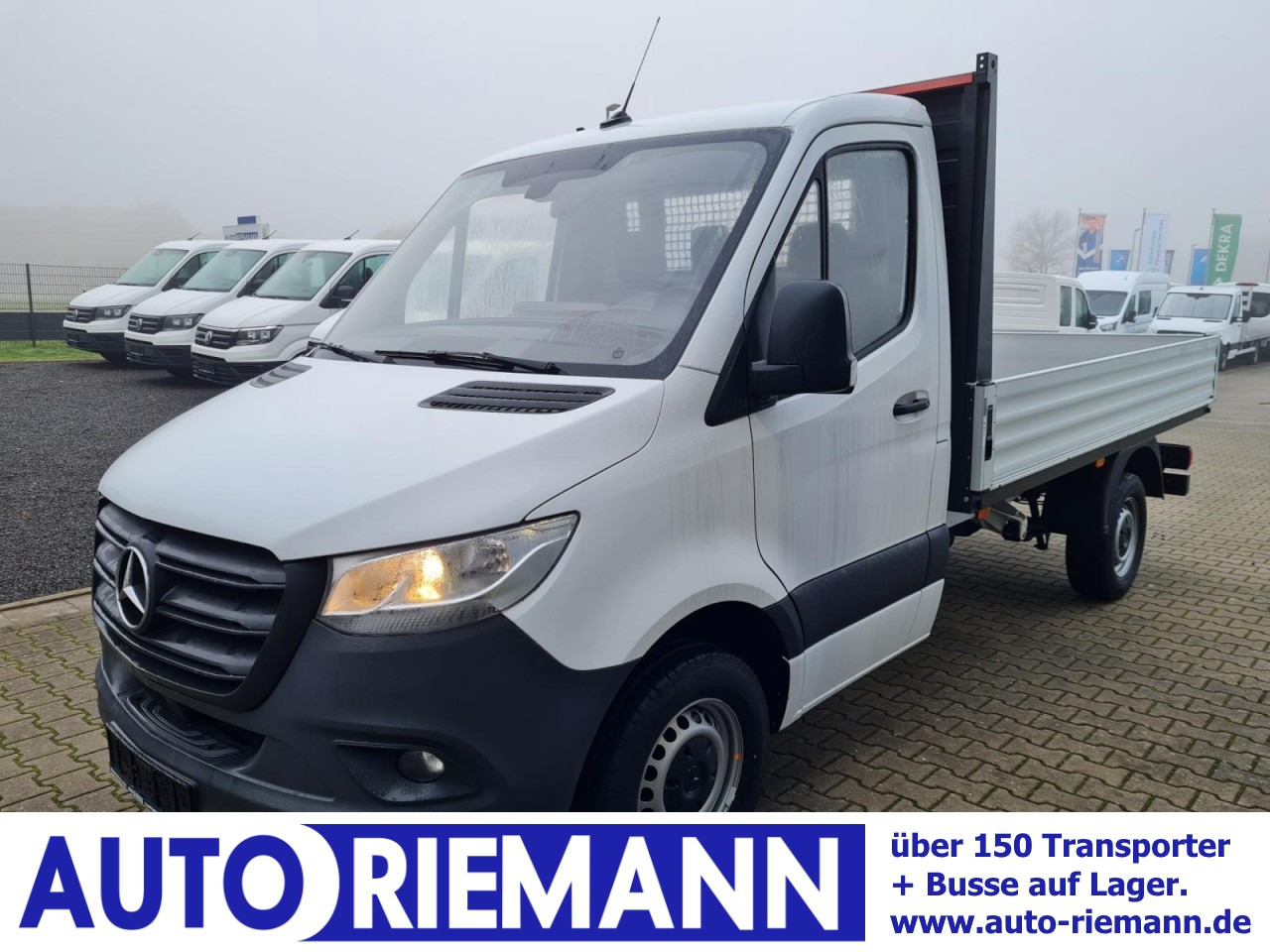 Mercedes-Benz Sprinter 315 AG Pritsche RWD AHK TEMPOMAT MBux - Utilitaire plateau: photos 1 Mercedes-Benz Sprinter 315 AG Pritsche RWD AHK TEMPOMAT MBux - Utilitaire plateau: photos 1