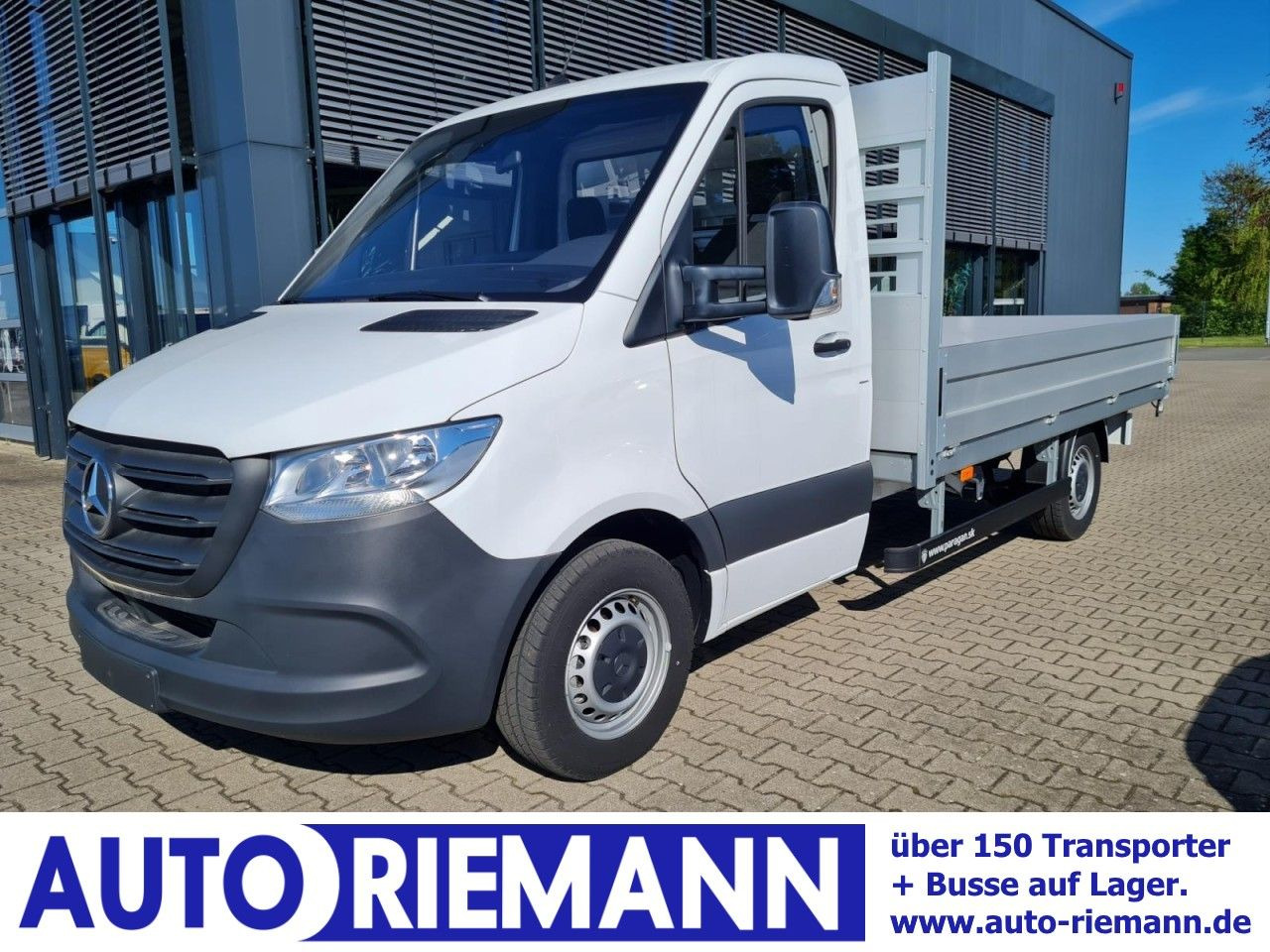 Mercedes-Benz Sprinter 315 CDI Pritsche MR L3 KLIMA KOMFORT TE - Utilitaire plateau: photos 1 Mercedes-Benz Sprinter 315 CDI Pritsche MR L3 KLIMA KOMFORT TE - Utilitaire plateau: photos 1