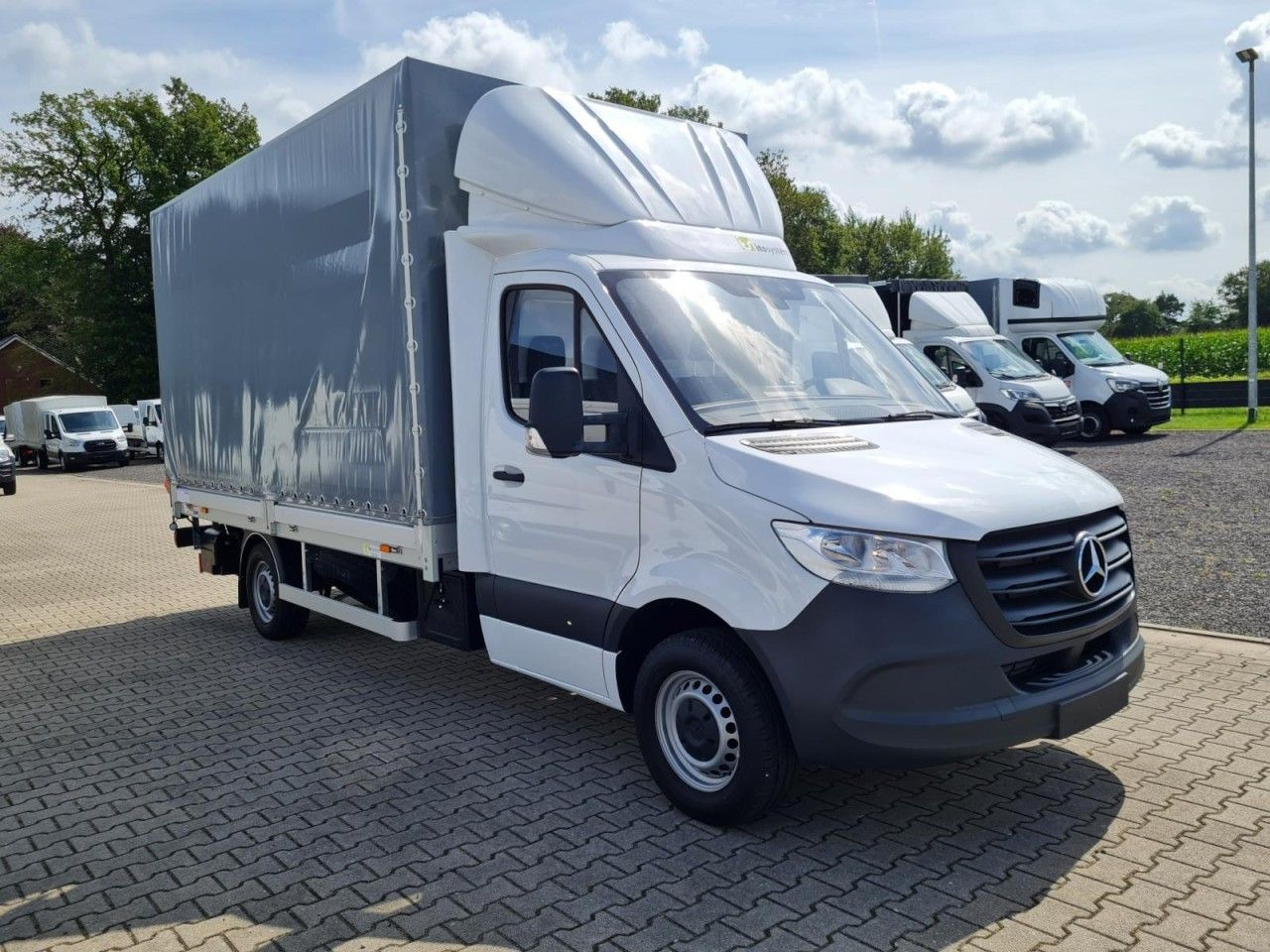 Mercedes-Benz Sprinter 315 Cdi Pritsche Schiebe Plane LBW KLIM - Utilitaire rideaux coulissants (PLSC): photos 4 Mercedes-Benz Sprinter 315 Cdi Pritsche Schiebe Plane LBW KLIM - Utilitaire rideaux coulissants (PLSC): photos 4