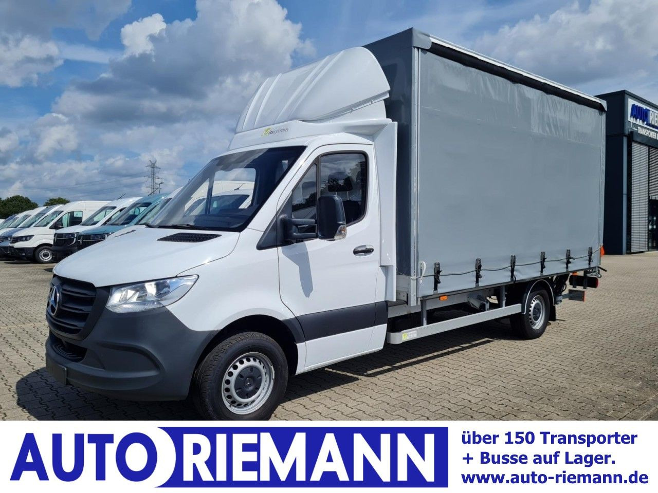Mercedes-Benz Sprinter 315 Cdi Pritsche Schiebe Plane LBW KLIM - Utilitaire rideaux coulissants (PLSC): photos 1 Mercedes-Benz Sprinter 315 Cdi Pritsche Schiebe Plane LBW KLIM - Utilitaire rideaux coulissants (PLSC): photos 1