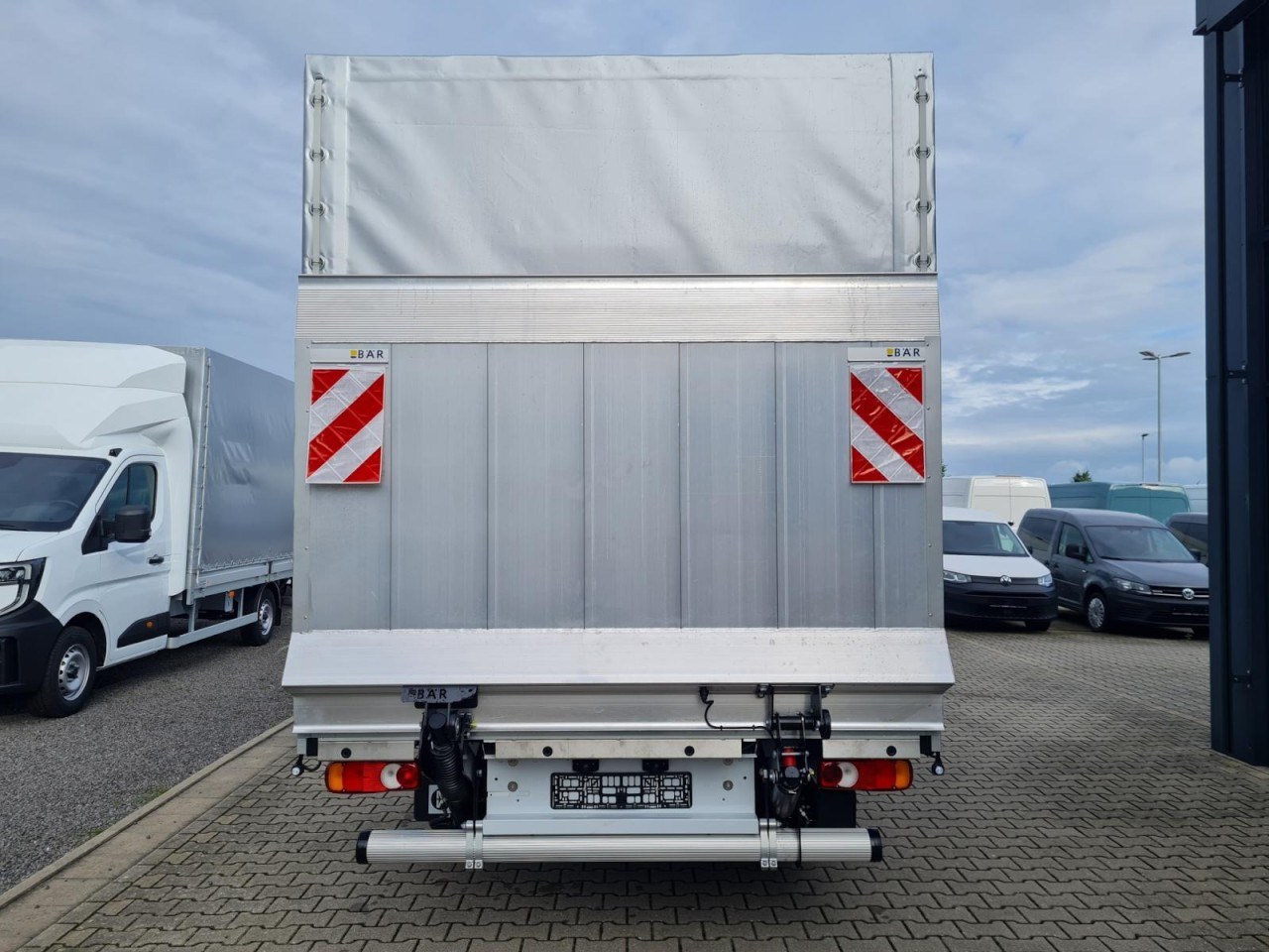 Utilitaire rideaux coulissants (PLSC) Renault Master Pritsche Schiebe Plane LBW Luftfederung: photos 7
