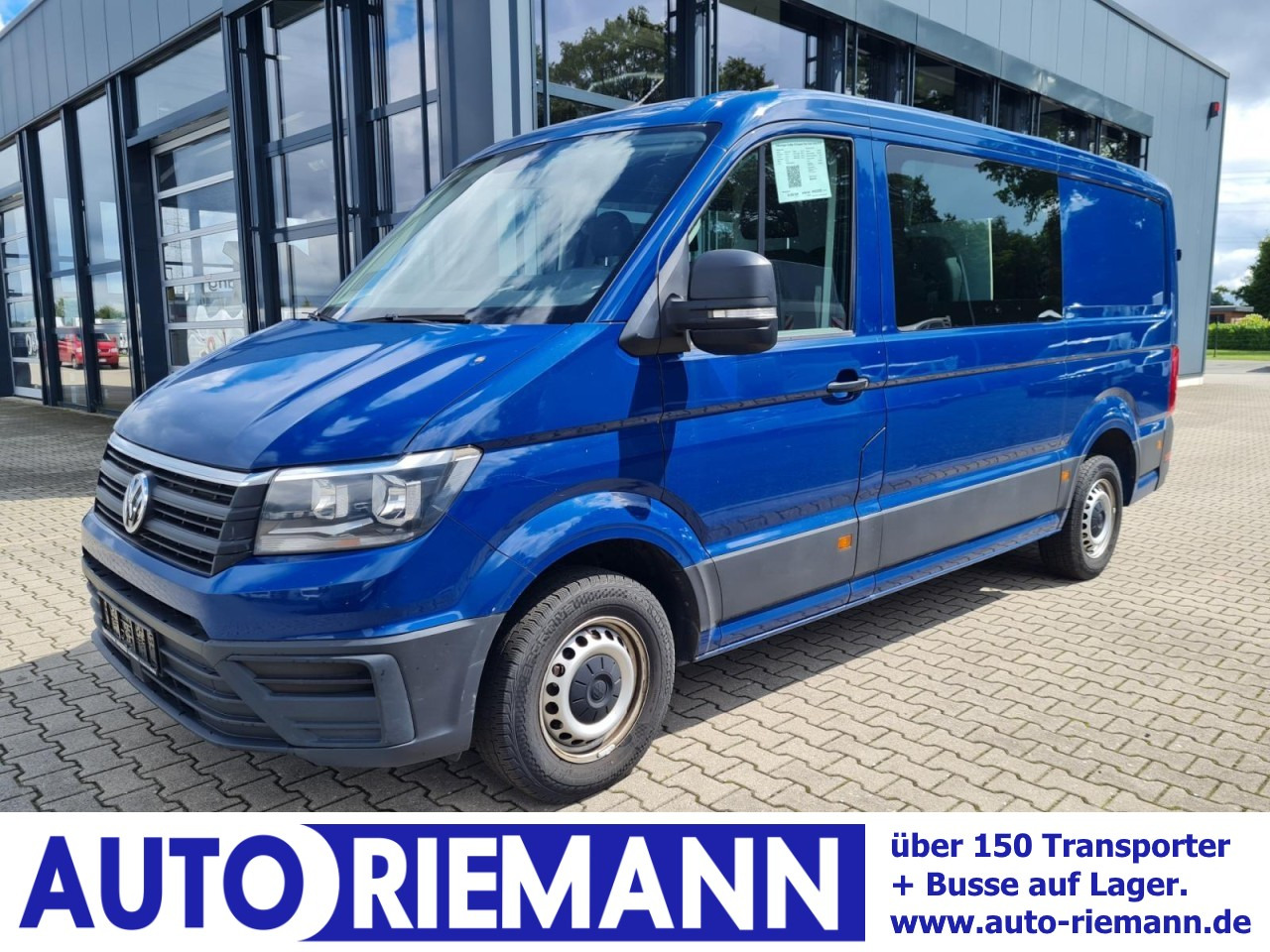 Volkswagen Crafter 35 Kasten Plus Doka mixto NAVI AHK 6 Sitzer - Fourgon utilitaire, Utilitaire double cabine: photos 1 Volkswagen Crafter 35 Kasten Plus Doka mixto NAVI AHK 6 Sitzer - Fourgon utilitaire, Utilitaire double cabine: photos 1