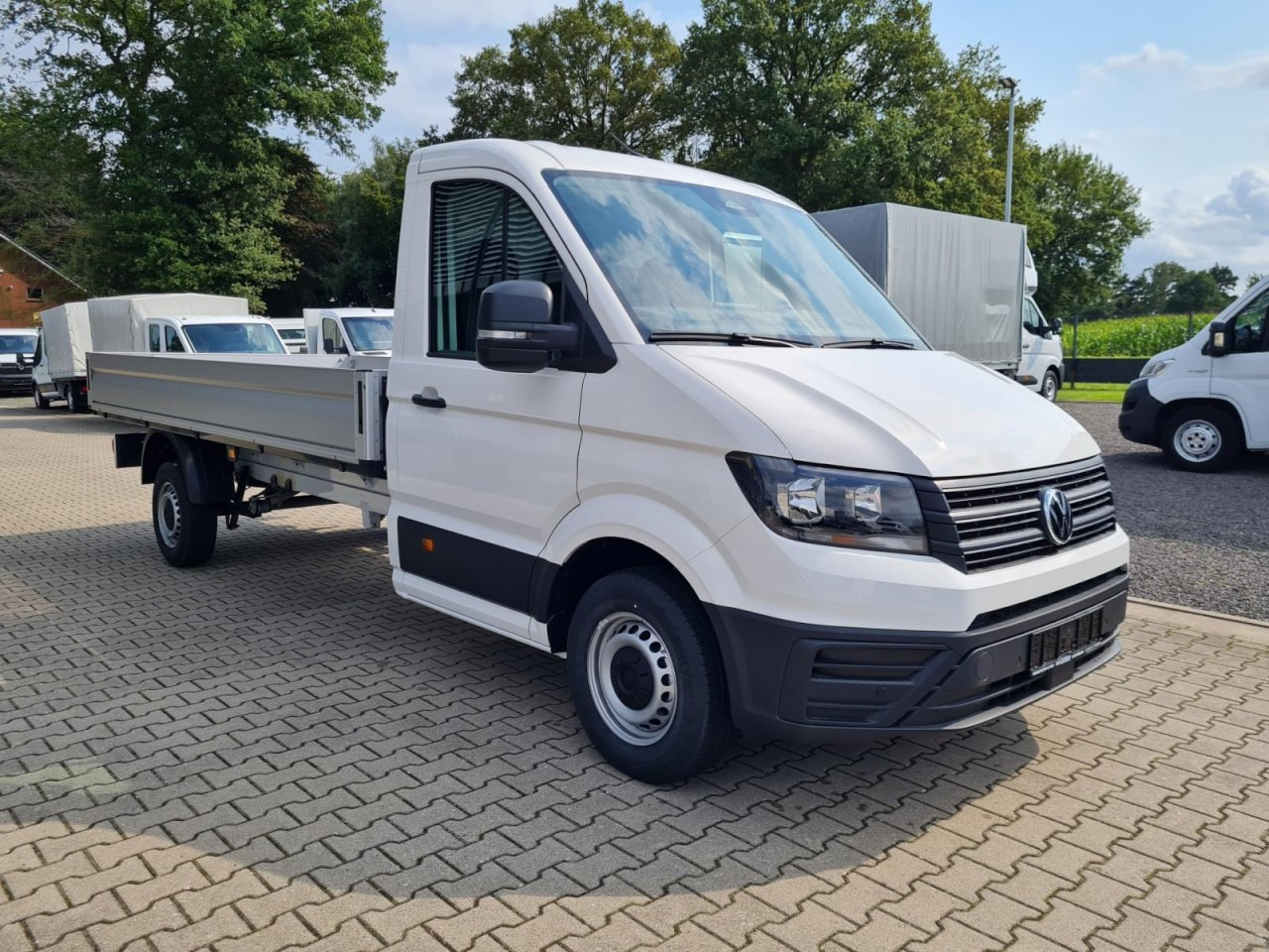 Volkswagen Crafter 35 Pritsche L4 lang KLIMA NAVI/APP TEMPOMAT - Utilitaire plateau: photos 3 Volkswagen Crafter 35 Pritsche L4 lang KLIMA NAVI/APP TEMPOMAT - Utilitaire plateau: photos 3