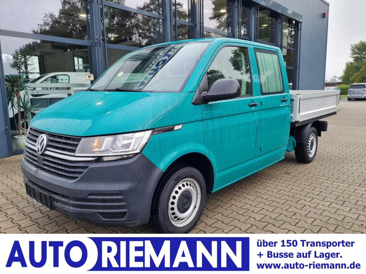 Volkswagen T6.1 Pritsche LR Doka 6-Sitze AHK KUNSTLEDER - Utilitaire plateau: photos 1 Volkswagen T6.1 Pritsche LR Doka 6-Sitze AHK KUNSTLEDER - Utilitaire plateau: photos 1