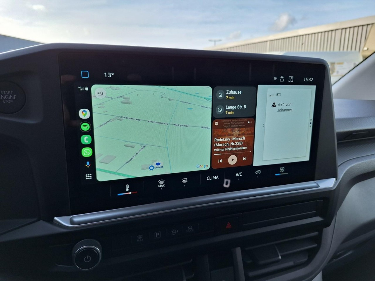 Fourgonnette Volkswagen T7 Transporter Kasten Tdi KR Heckklappe PDC KLIMA: photos 13