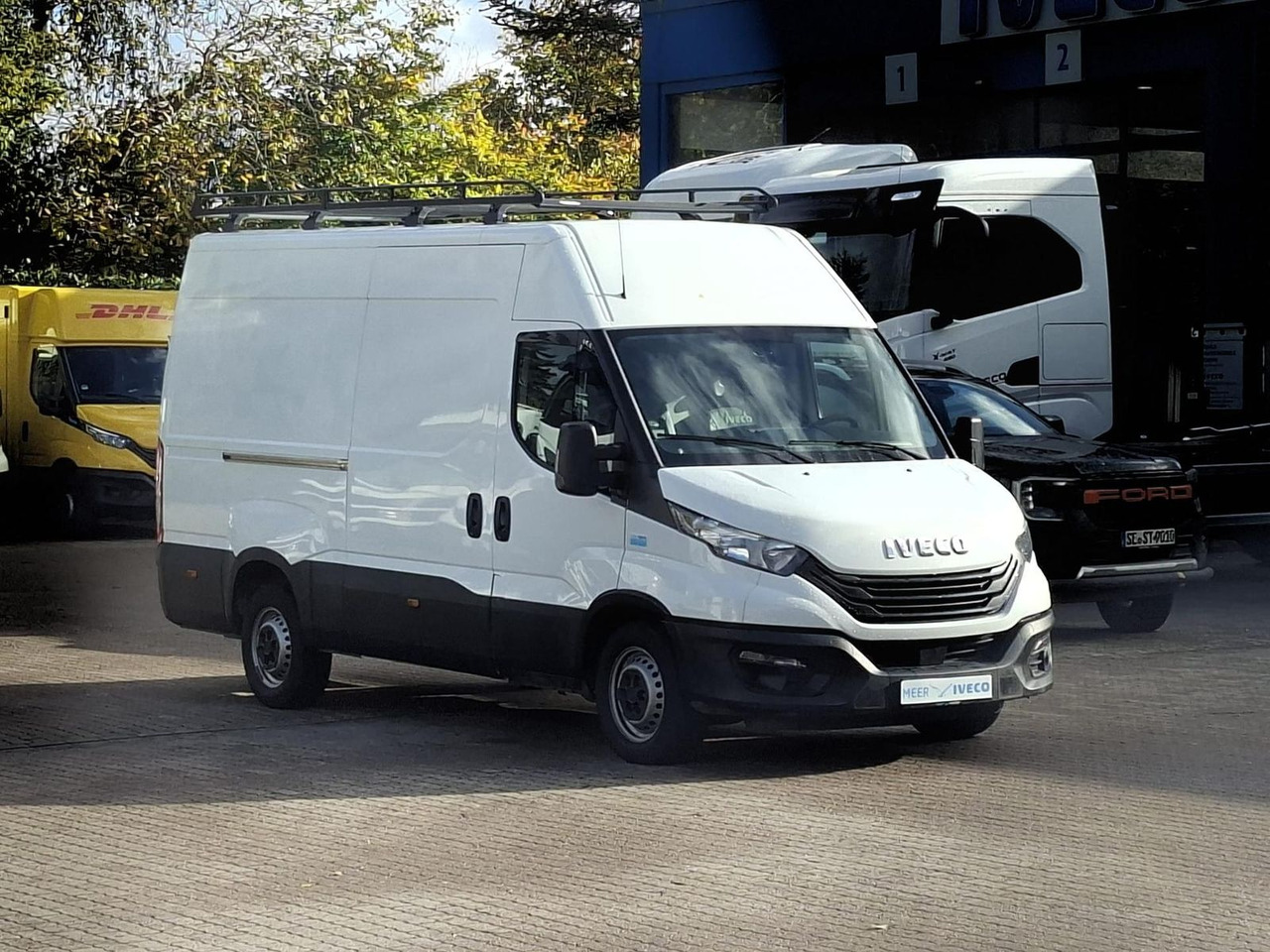 Fourgon utilitaire Iveco Daily 35S14EV Radio*Kamera*Regal*AHK*Dachgepäck: photos 11