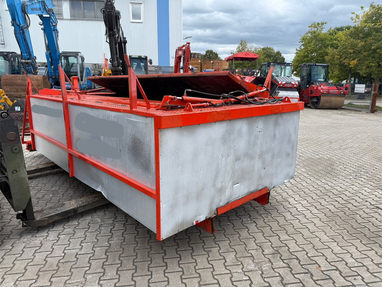Graber ISOGRA Asphalt Thermo Container - Caisse mobile/ Conteneur, Travaux routiers: photos 5 Graber ISOGRA Asphalt Thermo Container - Caisse mobile/ Conteneur, Travaux routiers: photos 5