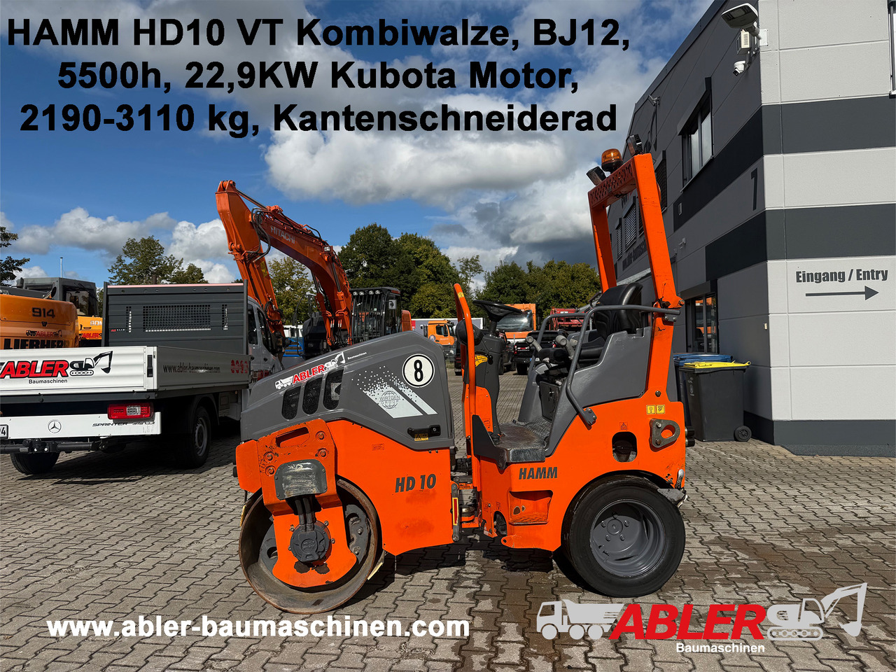 HAMM HD10 VT Kombiwalze - Compacteur mixte: photos 1 HAMM HD10 VT Kombiwalze - Compacteur mixte: photos 1