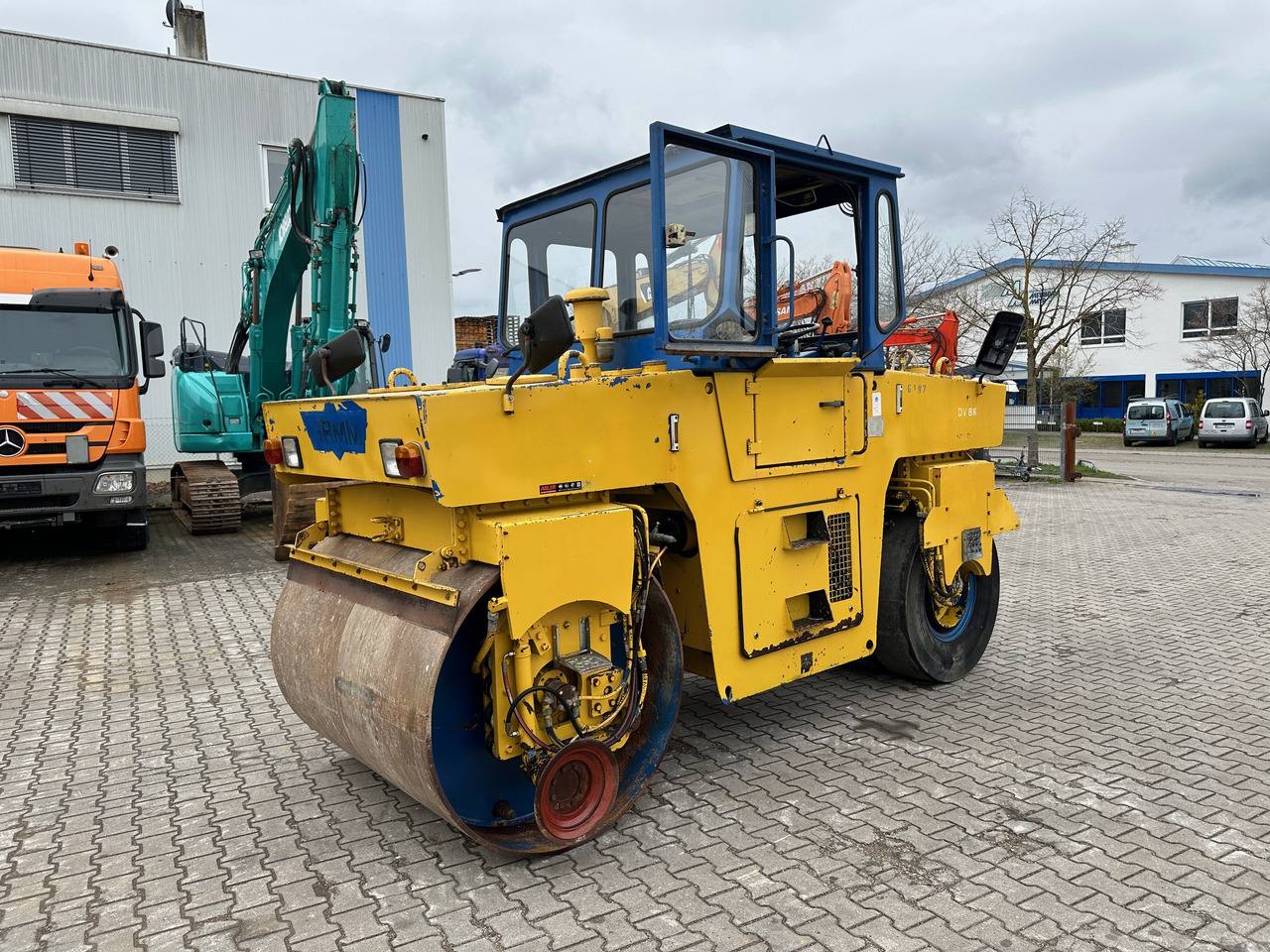 Hamm DV8K Kombiwalze - Compacteur mixte: photos 3 Hamm DV8K Kombiwalze - Compacteur mixte: photos 3