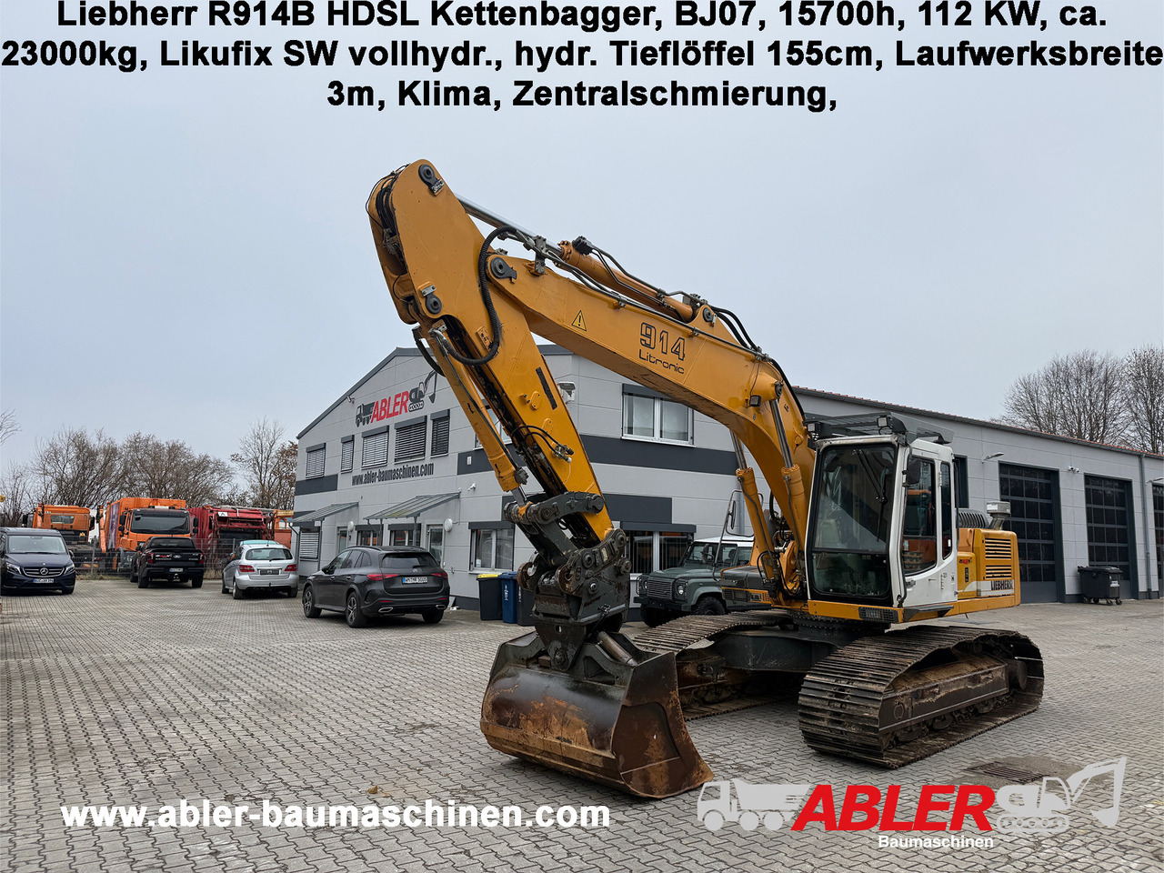 Liebherr R914B HDSL Kettenbagger - Pelle: photos 1 Liebherr R914B HDSL Kettenbagger - Pelle: photos 1