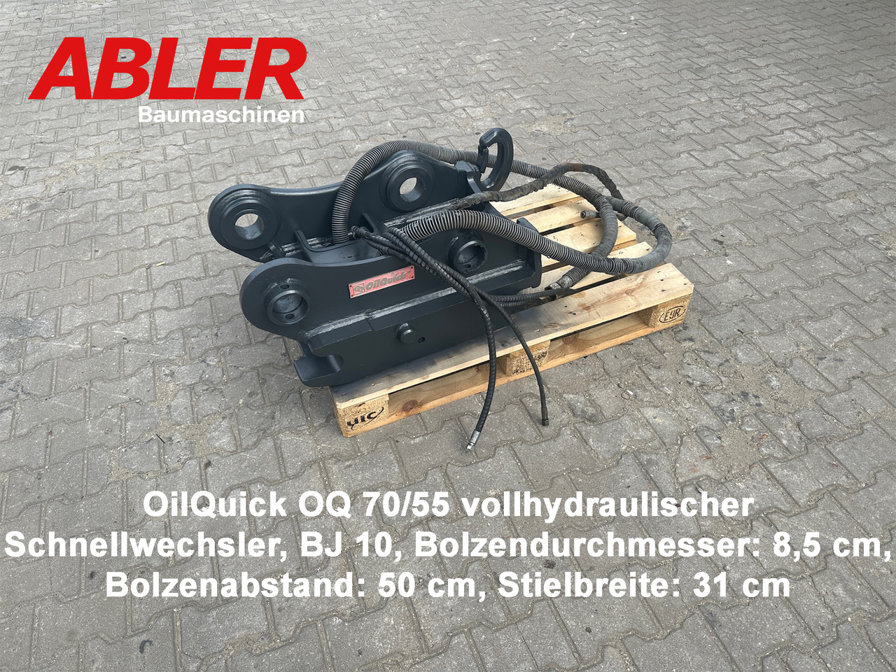 Oilquick OQ 70/55 vollhydraulischer Schnellwechsler - Attache rapide: photos 1 Oilquick OQ 70/55 vollhydraulischer Schnellwechsler - Attache rapide: photos 1