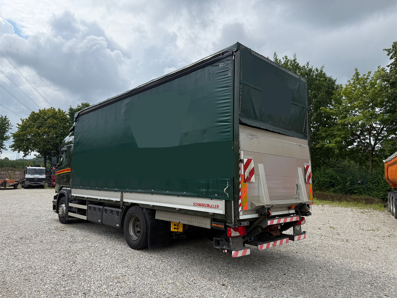 Scania R450 Gardine+Bordwand+Edscha AHK LBW - Camion à rideaux coulissants: photos 5 Scania R450 Gardine+Bordwand+Edscha AHK LBW - Camion à rideaux coulissants: photos 5