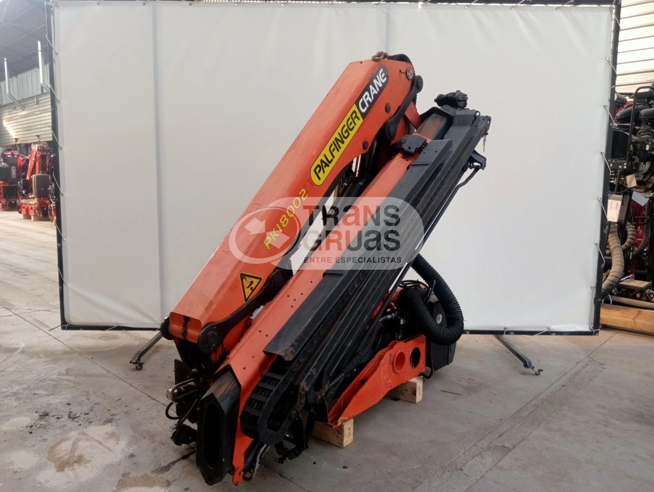 Grúa Palfinger PK 18002 EH - Grue auxiliaire pour Camion: photos 3 Grúa Palfinger PK 18002 EH - Grue auxiliaire pour Camion: photos 3