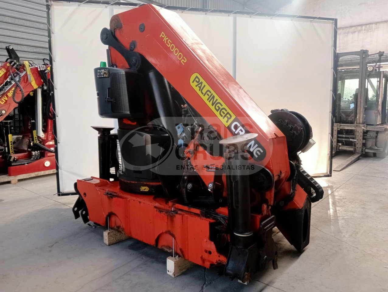 Grúa Palfinger PK 50002 EH - Grue auxiliaire pour Camion: photos 1 Grúa Palfinger PK 50002 EH - Grue auxiliaire pour Camion: photos 1