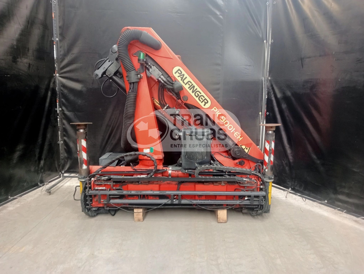 Grúa Palfinger PK 9001 EH - Grue auxiliaire pour Camion: photos 3 Grúa Palfinger PK 9001 EH - Grue auxiliaire pour Camion: photos 3