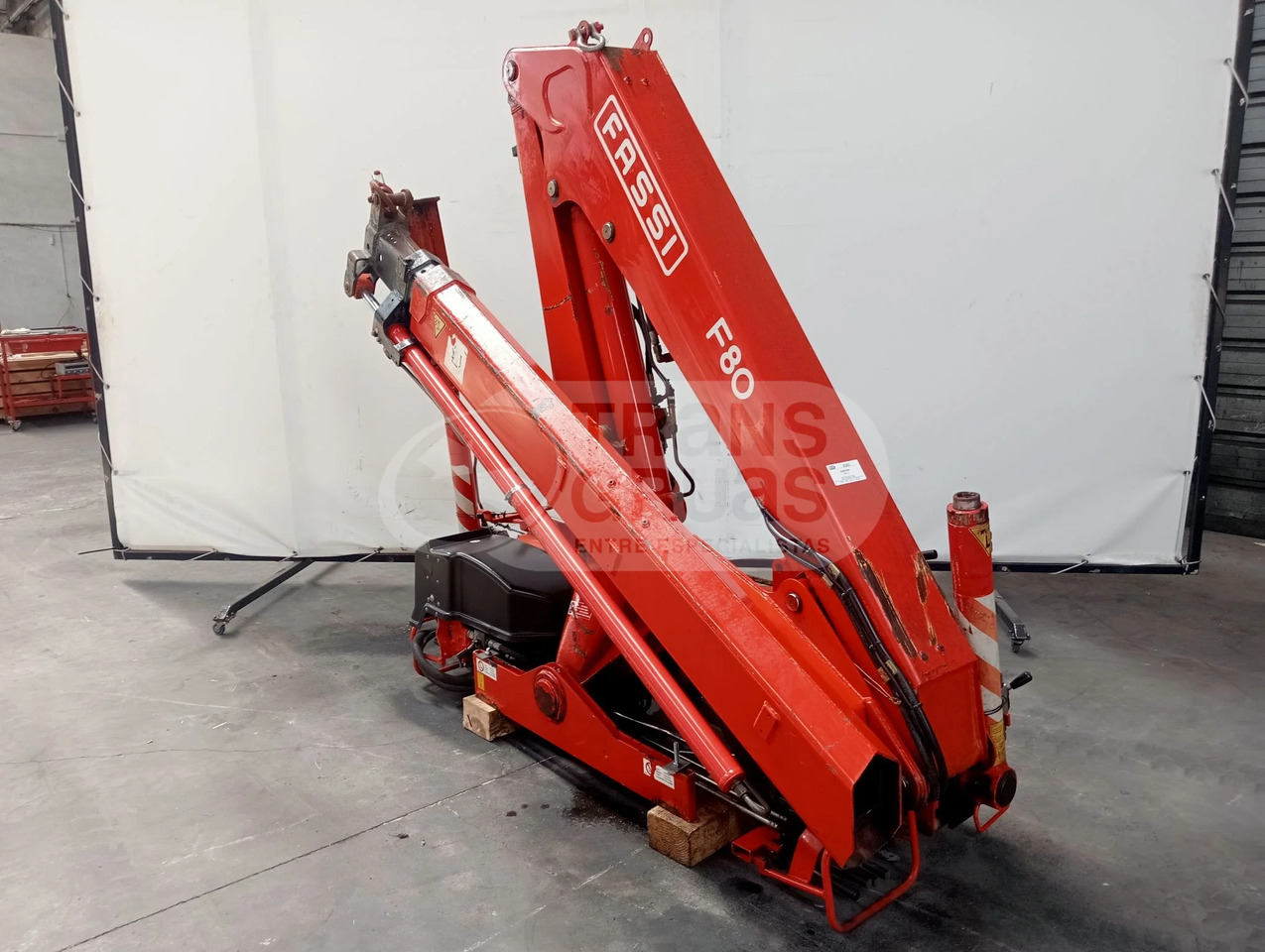 Grúa hidráulica Fassi F80A.22 - Grue auxiliaire: photos 2 Grúa hidráulica Fassi F80A.22 - Grue auxiliaire: photos 2