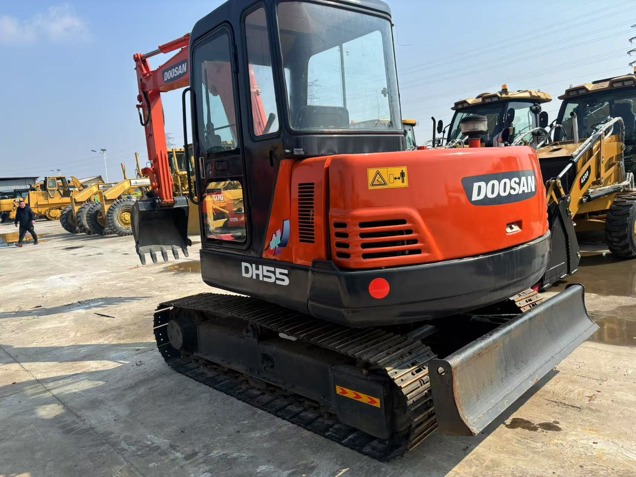 Mini pelle Doosan DH55: photos 7