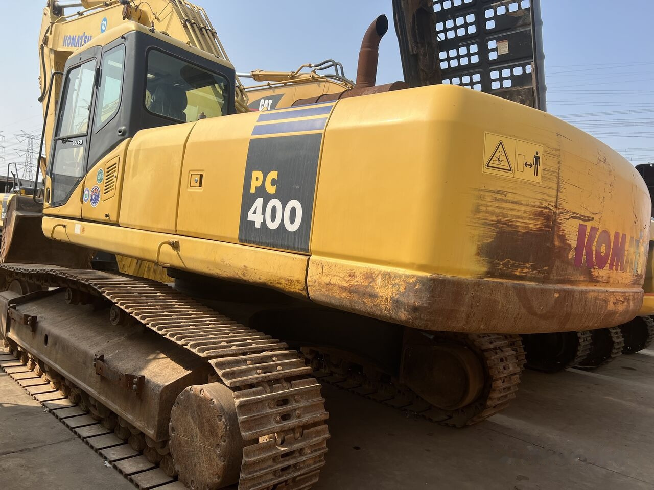 Komatsu PC400-7 - Pelle sur chenille: photos 1 Komatsu PC400-7 - Pelle sur chenille: photos 1