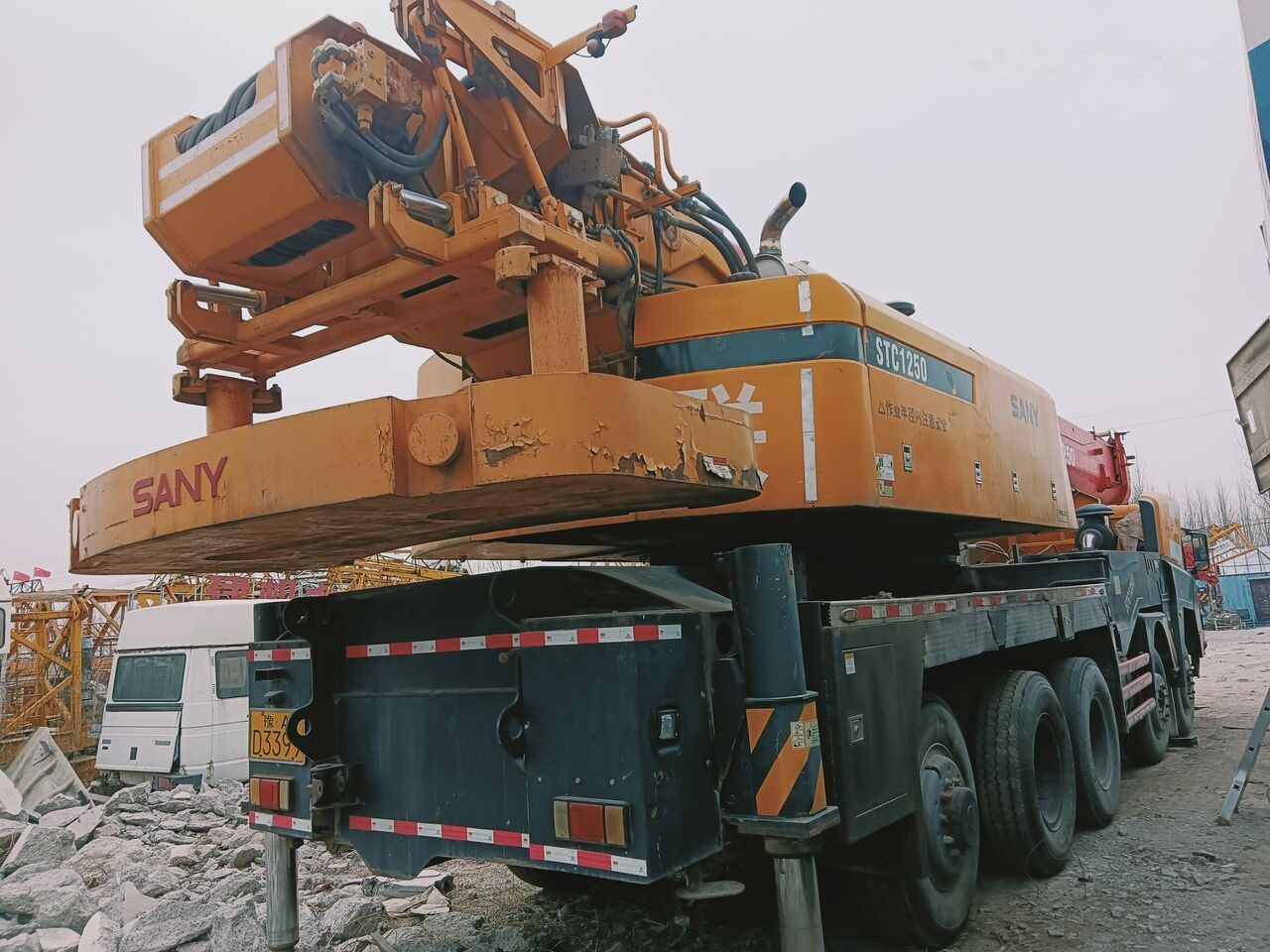 Sany STC1250 - Grue mobile: photos 3 Sany STC1250 - Grue mobile: photos 3