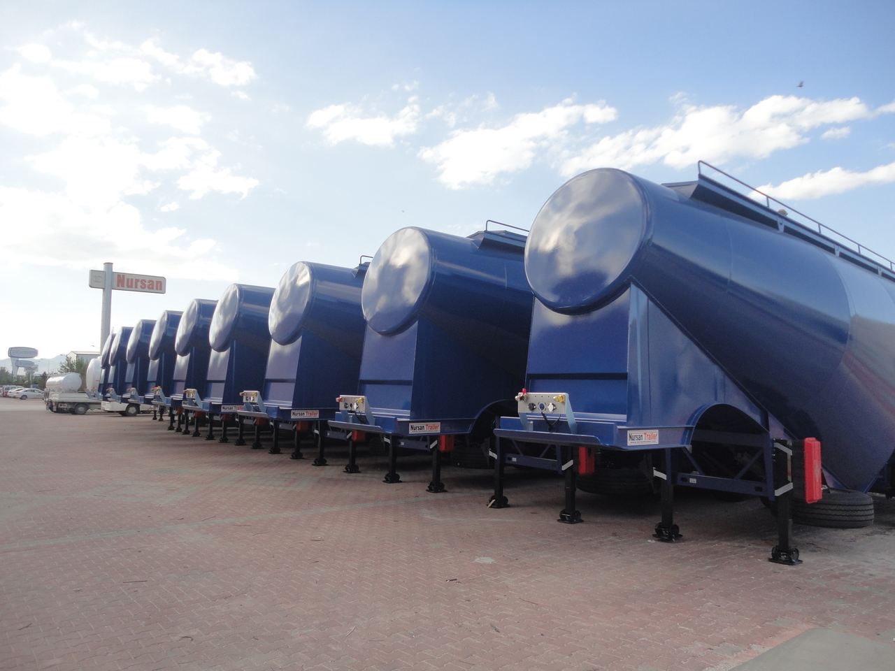 NURSAN WHEAT GRAIN DRY BULK SILO - Citerne pulvérulente: photos 5 NURSAN WHEAT GRAIN DRY BULK SILO - Citerne pulvérulente: photos 5