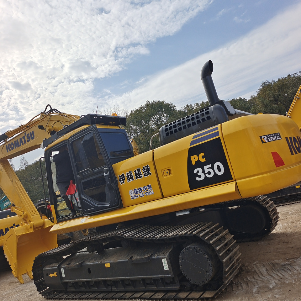 KOMATSU PC 350 - Pelle sur chenille: photos 1 KOMATSU PC 350 - Pelle sur chenille: photos 1