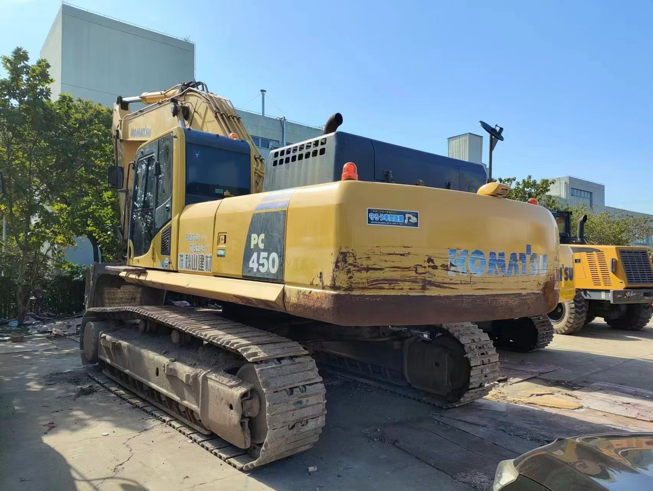 KOMATSU PC 450 - 8 ORIGINAL PAINT PC450-8 - Pelle sur chenille: photos 2 KOMATSU PC 450 - 8 ORIGINAL PAINT PC450-8 - Pelle sur chenille: photos 2