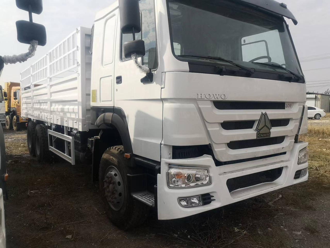 SINOTRUK HOWO FENCE LIVESTOCK DUMP TRUCK - Camion benne: photos 3 SINOTRUK HOWO FENCE LIVESTOCK DUMP TRUCK - Camion benne: photos 3