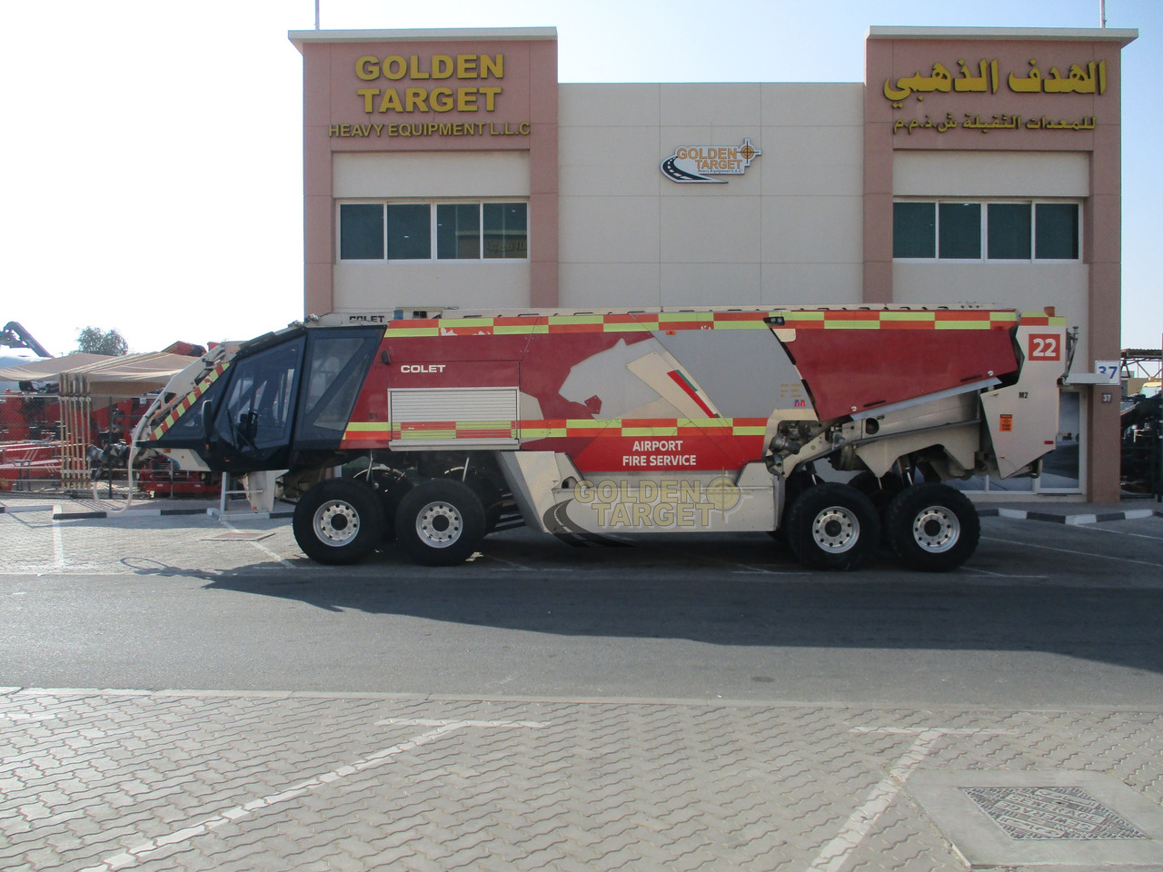 Camion de pompier Colet K40E JAGUAR 8x6 Airport Fire Truck: photos 6