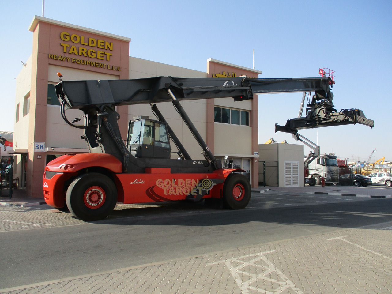 Reach stacker LINDE C4531TL Reach Stacker: photos 9