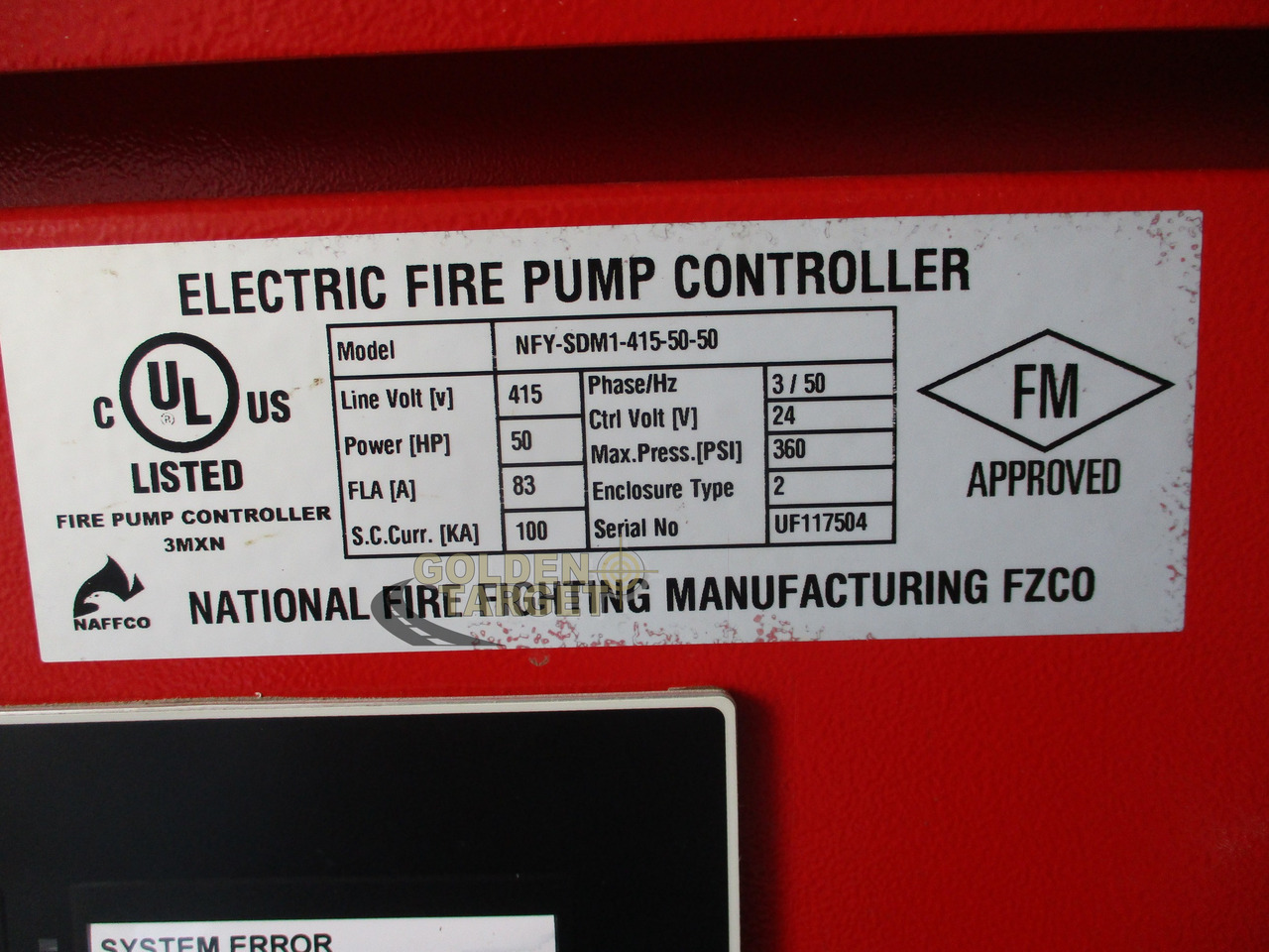 Camion de pompier NAFFCO FIRE PUMP HOUSE UNIT: photos 17