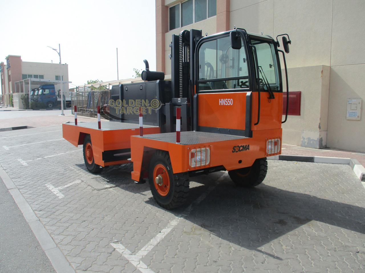 Socma HNS-50 Side Forklift - Chariot latéral: photos 1 Socma HNS-50 Side Forklift - Chariot latéral: photos 1