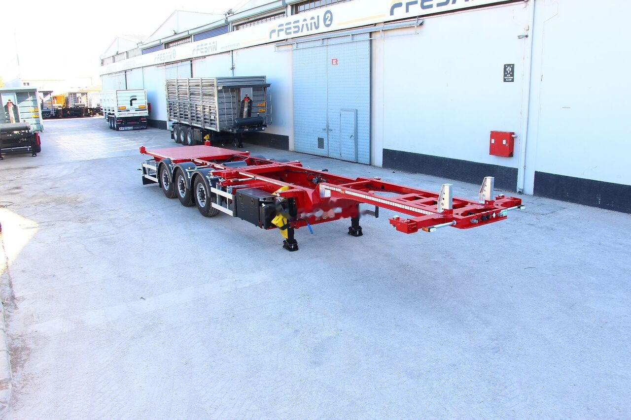 Fesan CONTAINER CARRIER CHASSIS 20 FEET, 30 FEET, 40 FEET, 40 FEET HC, - Semi-remorque porte-conteneur/ Caisse mobile: photos 3 Fesan CONTAINER CARRIER CHASSIS 20 FEET, 30 FEET, 40 FEET, 40 FEET HC, - Semi-remorque porte-conteneur/ Caisse mobile: photos 3