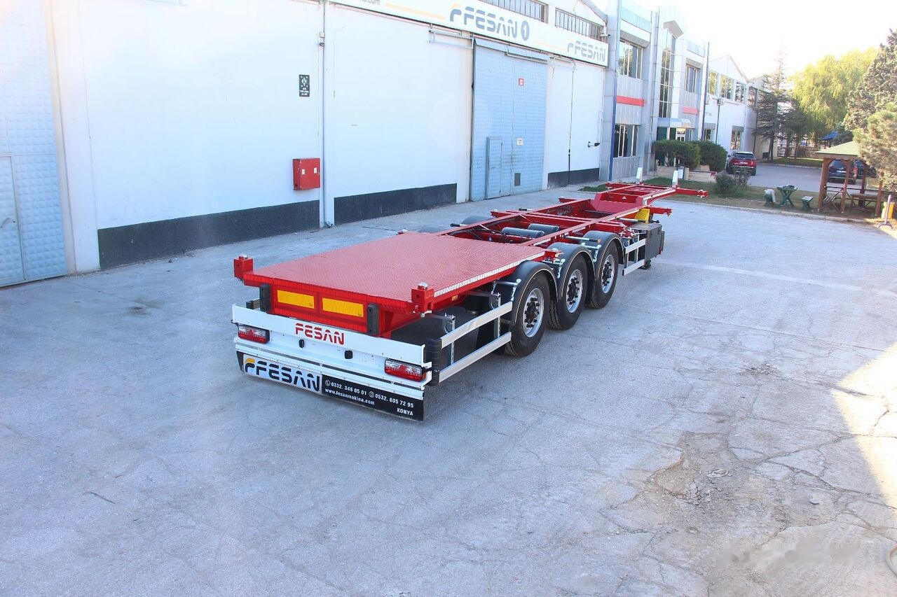 Fesan CONTAINER CARRIER CHASSIS 20 FEET, 30 FEET, 40 FEET, 40 FEET HC, - Semi-remorque porte-conteneur/ Caisse mobile: photos 1 Fesan CONTAINER CARRIER CHASSIS 20 FEET, 30 FEET, 40 FEET, 40 FEET HC, - Semi-remorque porte-conteneur/ Caisse mobile: photos 1