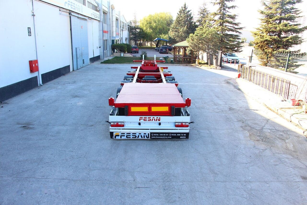 Fesan CONTAINER CARRIER CHASSIS 20 FEET, 30 FEET, 40 FEET, 40 FEET HC, - Semi-remorque porte-conteneur/ Caisse mobile: photos 2 Fesan CONTAINER CARRIER CHASSIS 20 FEET, 30 FEET, 40 FEET, 40 FEET HC, - Semi-remorque porte-conteneur/ Caisse mobile: photos 2
