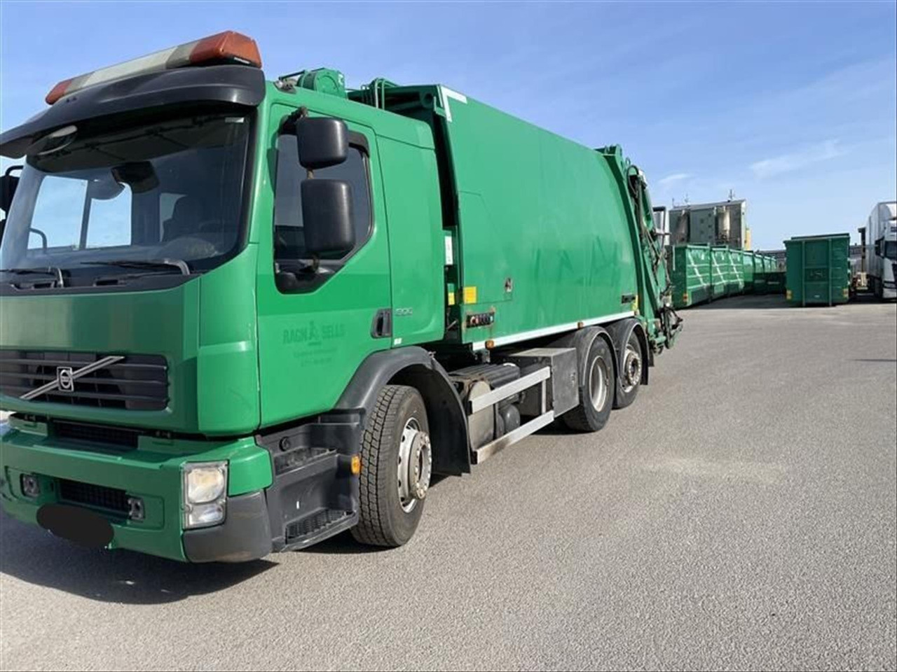 Baklastare Volvo FE 6x2 -2014 - Benne à ordures ménagères: photos 1 Baklastare Volvo FE 6x2 -2014 - Benne à ordures ménagères: photos 1