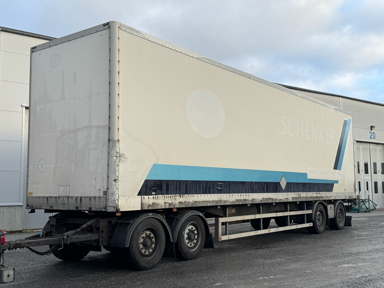 Släp Närko D4MB11L31 -2005 - Remorque fourgon: photos 1 Släp Närko D4MB11L31 -2005 - Remorque fourgon: photos 1