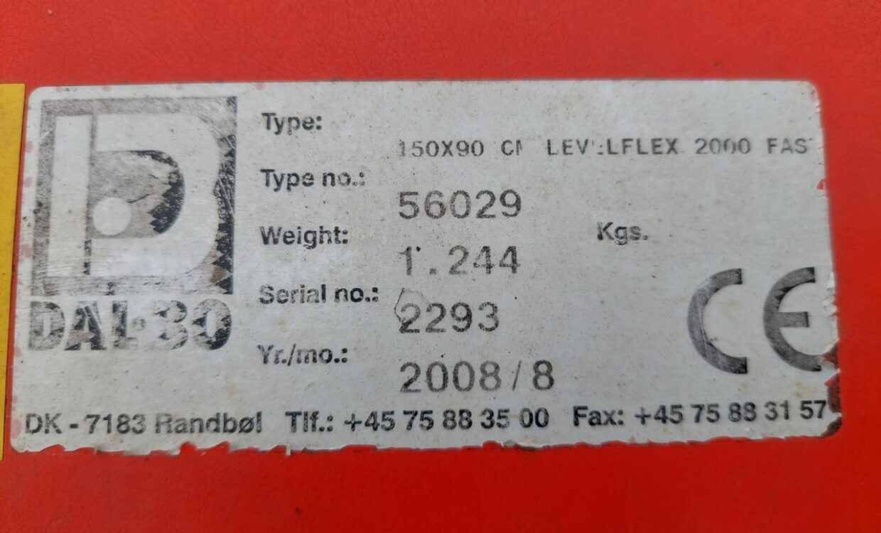 Rouleau agricole Dalbo Levelflex 2000: photos 14 Rouleau agricole Dalbo Levelflex 2000: photos 14