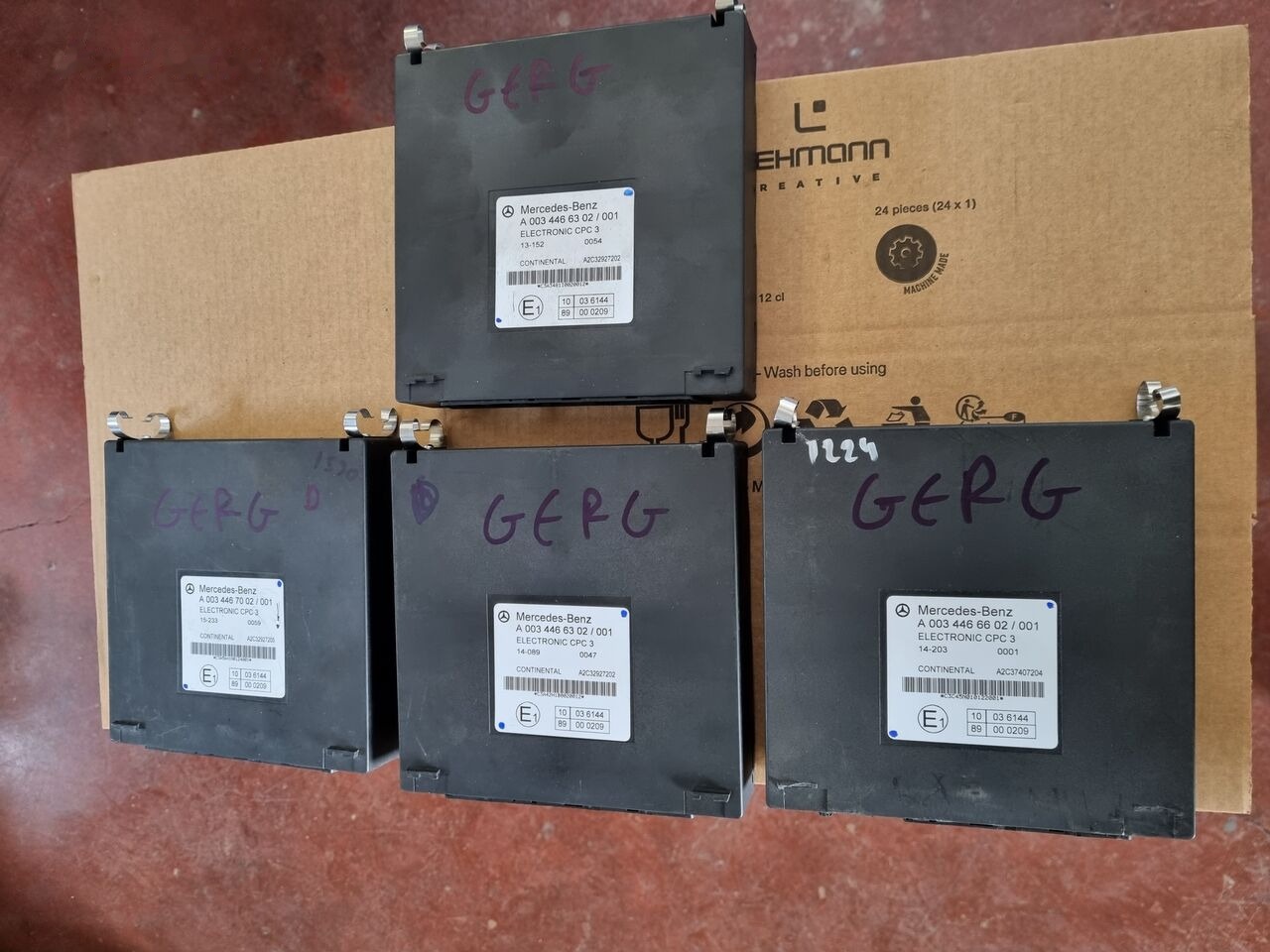 Continental ELECTRONIC CPC 3 A 0044465602 Mercedes-Benz ACTROS MP4 EURO 6 - Bloc de gestion pour Camion: photos 5 Continental ELECTRONIC CPC 3 A 0044465602 Mercedes-Benz ACTROS MP4 EURO 6 - Bloc de gestion pour Camion: photos 5