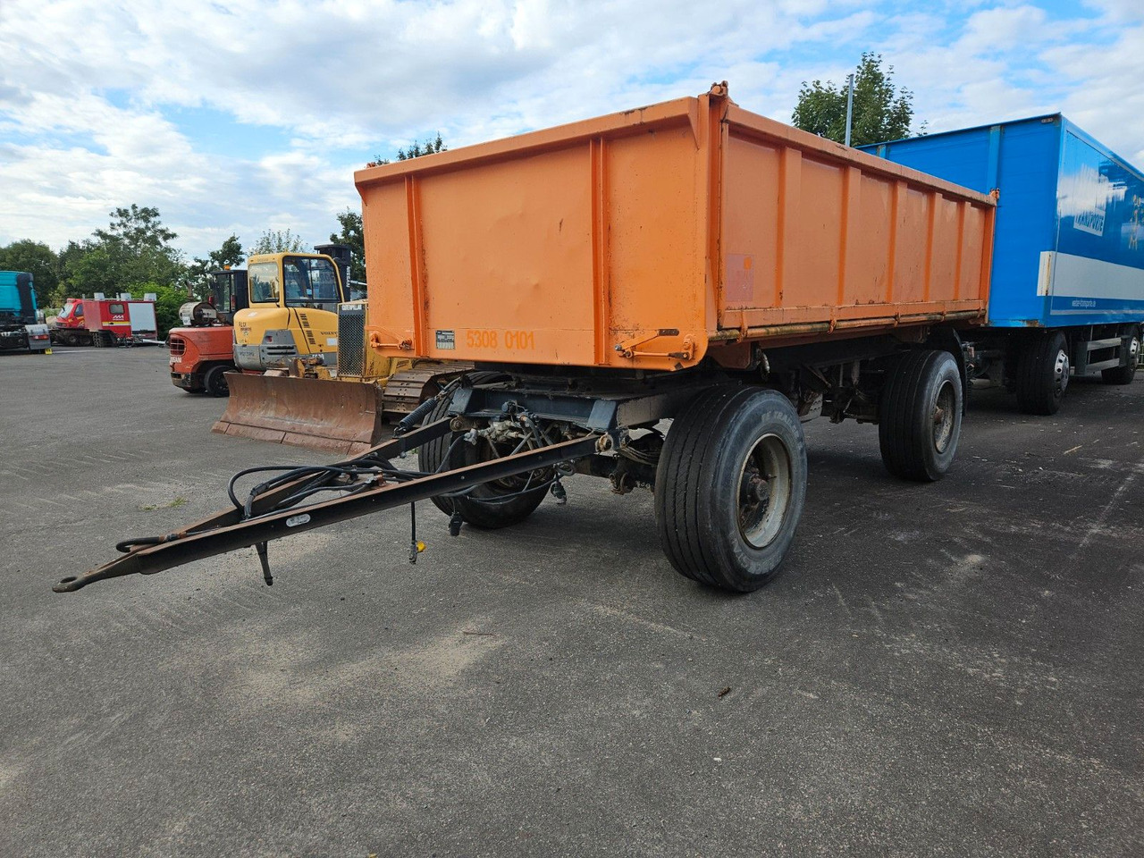 Tebbe ZK 180 Kippanhänger - Remorque benne: photos 4 Tebbe ZK 180 Kippanhänger - Remorque benne: photos 4