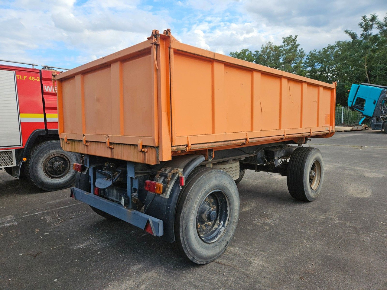 Tebbe ZK 180 Kippanhänger - Remorque benne: photos 3 Tebbe ZK 180 Kippanhänger - Remorque benne: photos 3