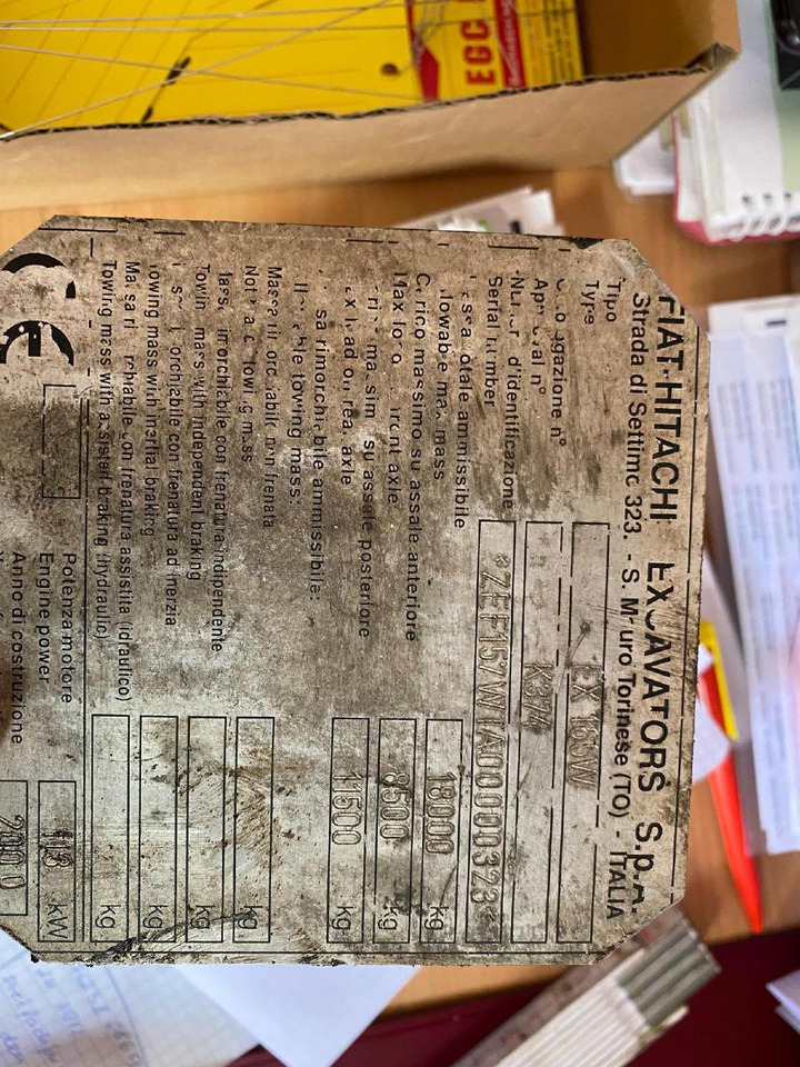 Essieu et pièces pour Engins de chantier Hitachi EX 165 , Spicer Hurth: photos 10