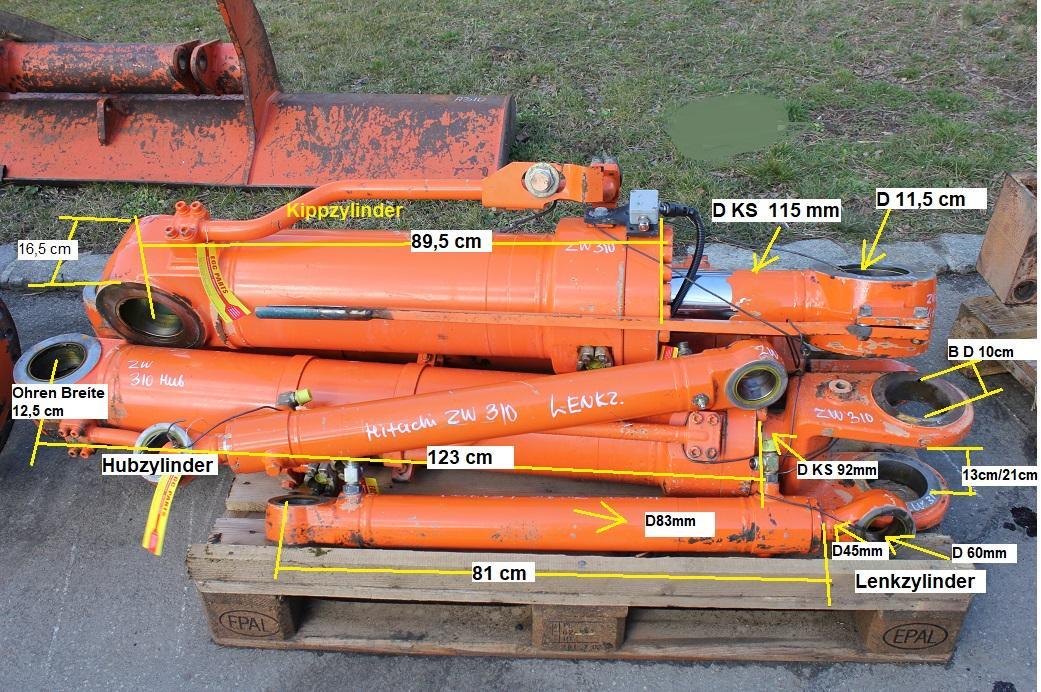 Hitachi ZW 310 - Vérin hydraulique pour Engins de chantier: photos 3 Hitachi ZW 310 - Vérin hydraulique pour Engins de chantier: photos 3