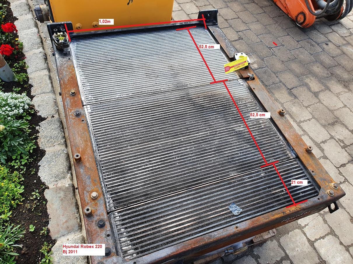 Hyundai Robex 220 LC 9A - Système de refroidissement pour Engins de chantier: photos 5 Hyundai Robex 220 LC 9A - Système de refroidissement pour Engins de chantier: photos 5