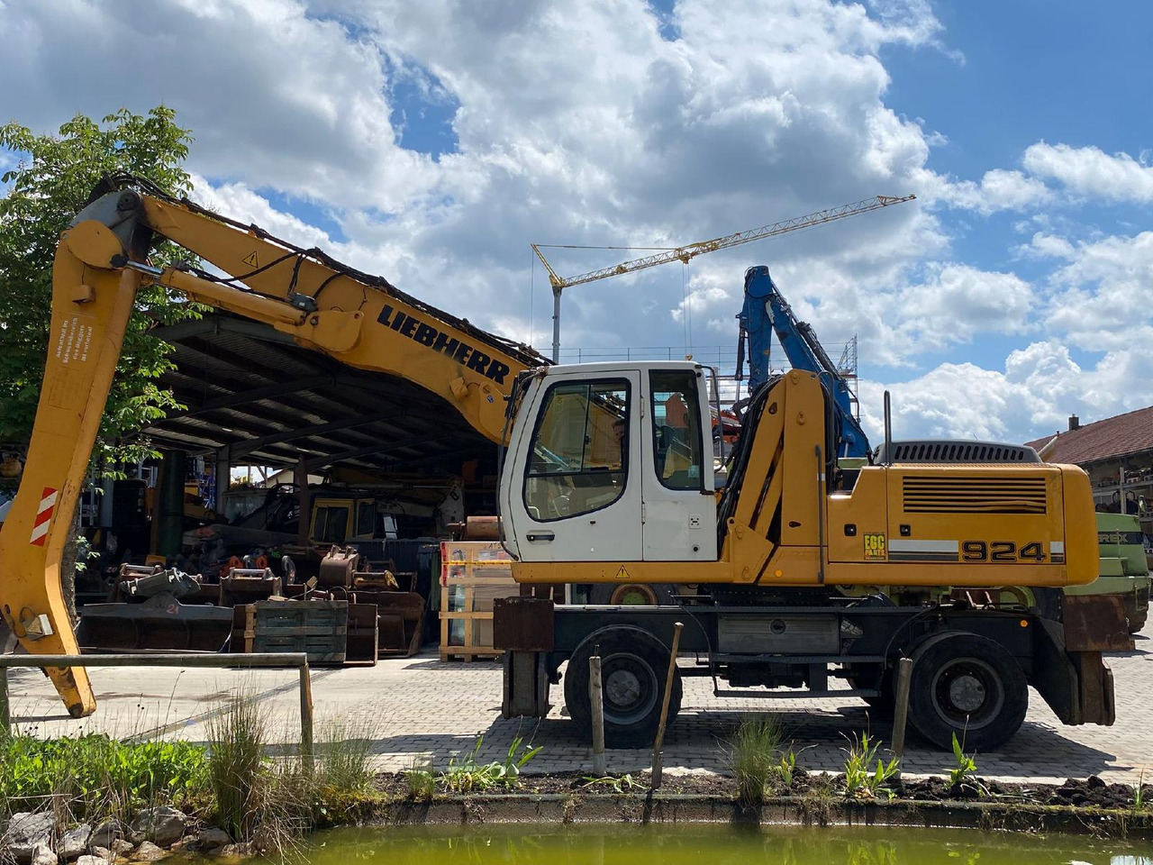 Liebherr A924 C LIT - Pelle sur pneus: photos 3 Liebherr A924 C LIT - Pelle sur pneus: photos 3