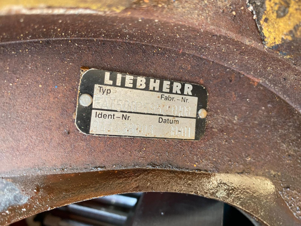 Liebherr FAT 500P595D aus PR 732 - Moteur de translation pour Engins de chantier: photos 5 Liebherr FAT 500P595D aus PR 732 - Moteur de translation pour Engins de chantier: photos 5