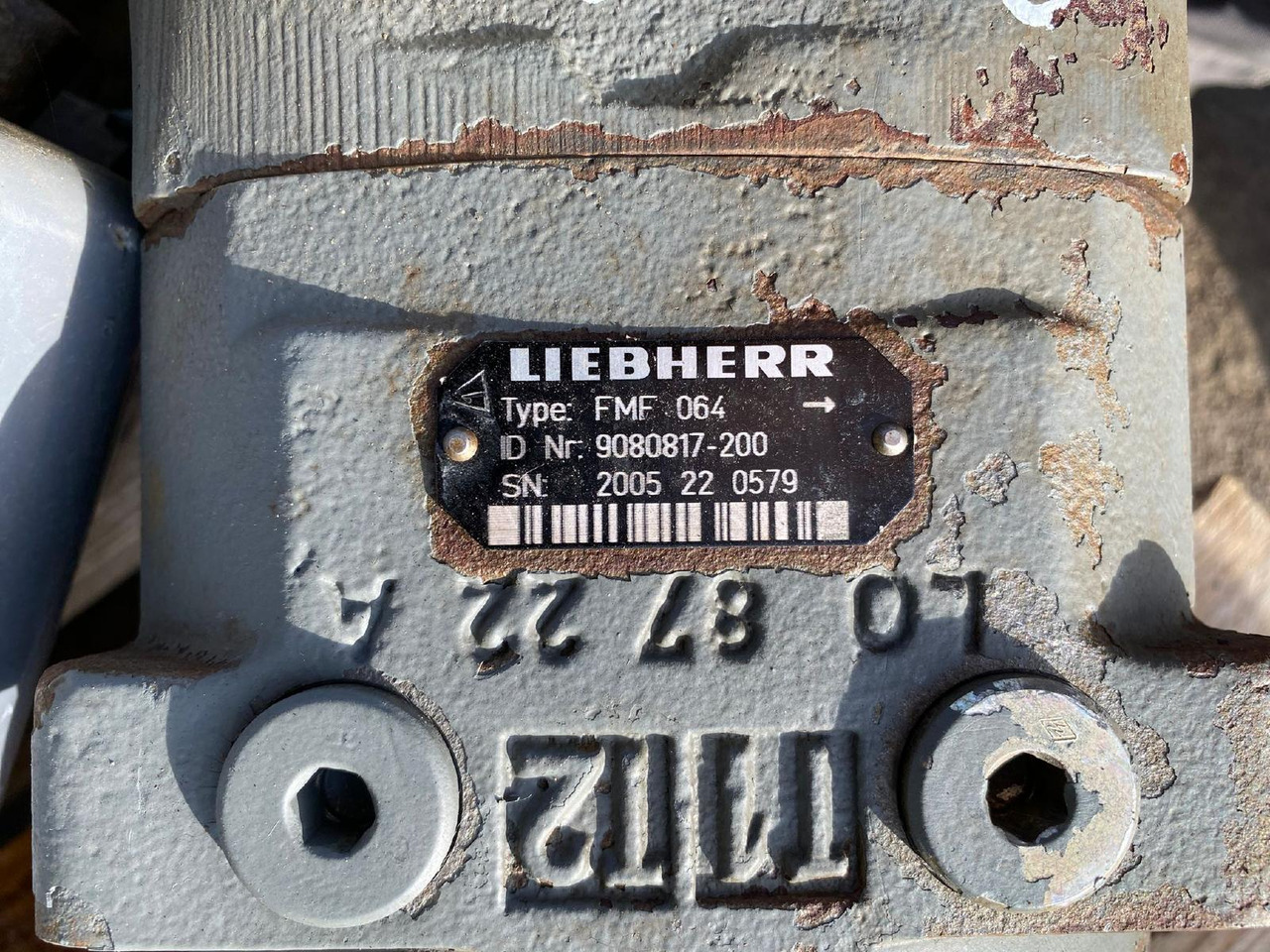 Liebherr FMF 064 aus R 964 - Moteur hydraulique pour Engins de chantier: photos 3 Liebherr FMF 064 aus R 964 - Moteur hydraulique pour Engins de chantier: photos 3