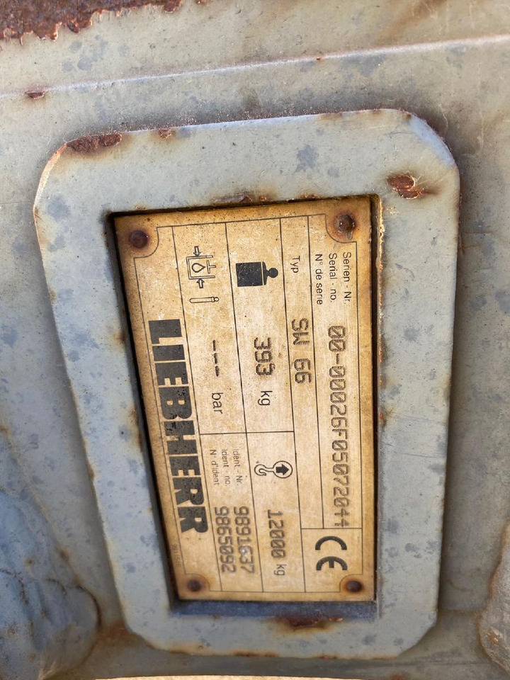 Liebherr SW 66 - Attache rapide pour Engins de chantier: photos 5 Liebherr SW 66 - Attache rapide pour Engins de chantier: photos 5