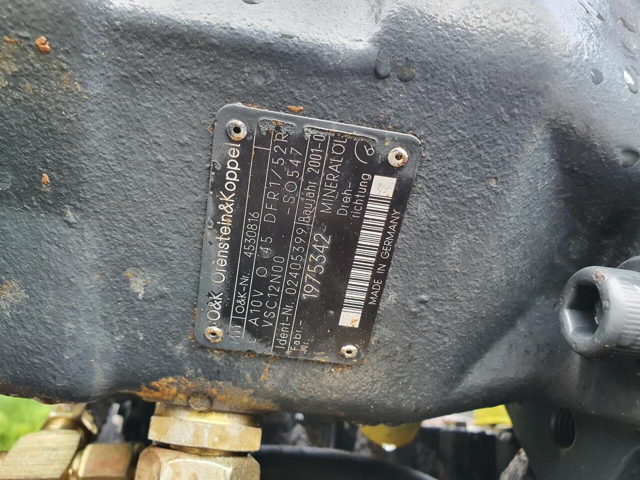 O&K L 25.5 - Pompe hydraulique pour Chargeuse sur pneus: photos 2 O&K L 25.5 - Pompe hydraulique pour Chargeuse sur pneus: photos 2